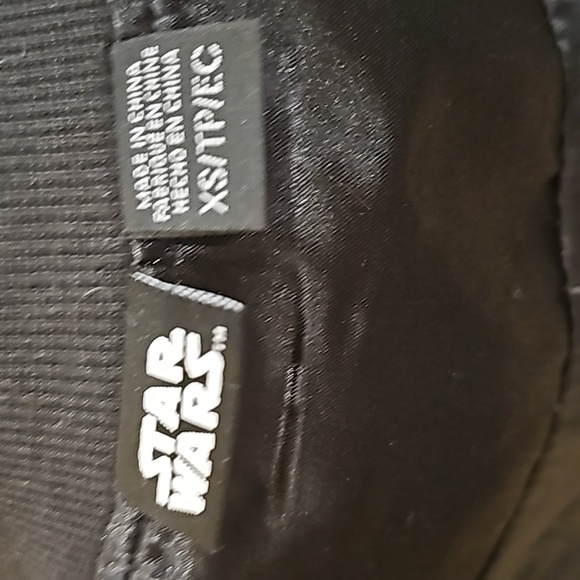 D Disney Star Wars Japanese Fighter Bomber Black Jacket XS - Picture 6 of 14